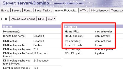 http mapping home URL